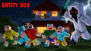 SHINCHAN Found Horror ENTITY 303 In Minecraft 😨😱
