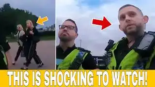 SHOCKING! Five Police Officers ARREST a UK Man for Calling Someone 