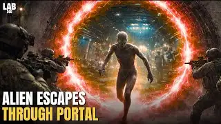 Shocking Footage: Captured Alien Creates Interdimensional Portal and Escapes!