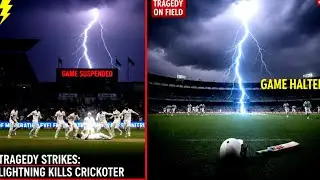 Shocking Incident: Lightning Strike Causes Death During Live Cricket Match, Game Suspended