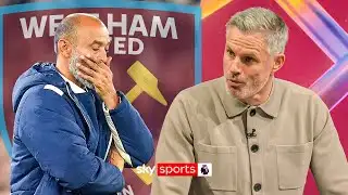 "SHOCKING." | Jamie Carragher SLAMS West Ham as struggles continue