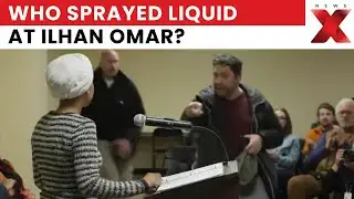 Shocking Moment: Man Charges At Ilhan Omar During Live Town Hall