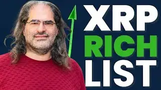 Shocking New XRP Rich List  WOW