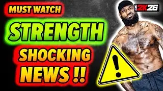 Shocking NEWS for Strength