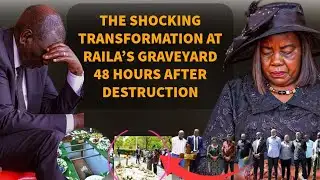 SHOCKING! SEE HOW RAILA ODINGA’S GRAVEYARD LOOKS LIKE 48 HOURS AFTER MOURNERS BADLY DESTROYED IT! 