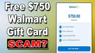 ShopClaimer.com Review - Free $750 Walmart Gift Card SCAM?