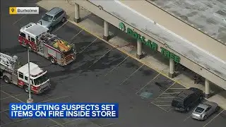 Shoplifters start fire in attempt to escape Dollar Tree store