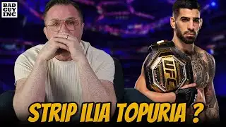 Should Ilia Topuria Lose His Belt?