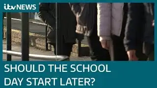 Should the school day start earlier? | ITV News