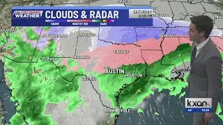 Showers mid-week, potential winter storm in Texas next weekend | KXAN Weather Forecast (Jan. 18)