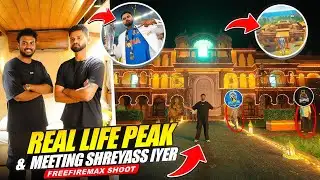 Shreyas Iyer Playing Free Fire Max Real Life Peak 😱 FreeFire Max Shoot Vlog 