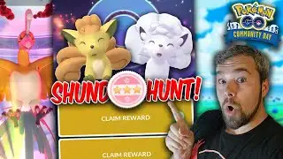 Shundo Vulpix & Shiny Dynamax Ho-Oh Hunt! (Pokémon GO)