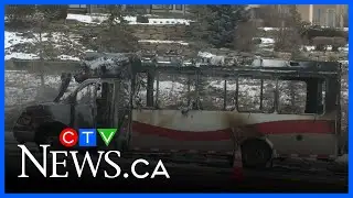 Shuttle buses pulled following fire | CTV News Calgary Noon Update for Dec. 24, 2025