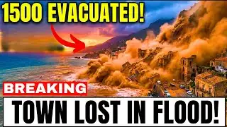 Sicily LANDSLIDE CATASTROPHE — 500 EVACUATED as Mountain COLLAPSES and Buries Everything Below!