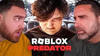 SICKENING! LosPollosTV And Dad React To Roblox Predator Realizes He