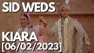 SIDDHARTH - KIARA WEDDING VIDEO 06TH FEBRUARY 2023