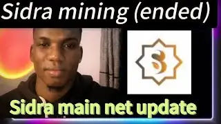 Sidra mining coming to an end! What you need to do #sidra 
