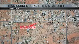 Sierra Vista wanted man in custody after standoff