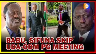 Sifuna ,Babu owino skip ODM-UDA MPs Meeting sparking UPROAR! 