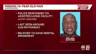 Silver Alert issued for missing Greensboro man