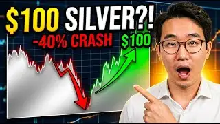 🚨 Silver Crashed 40% in DAYS — But The Chart Says $100 Is Coming (Here