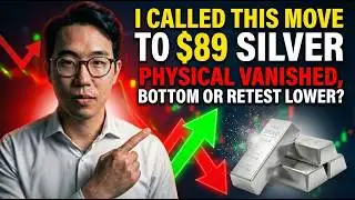 Silver to $89? Physical Supply Vanished | Bottom or Retest Lower