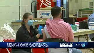 Simpson College aims to get students vaccinated before summer break