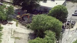 Sinkhole in Atlanta | Aerials