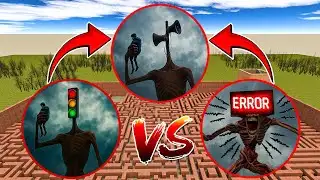 SIREN HEADS COMPILATION VS SCP 096 In Garry