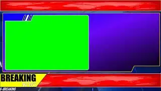 Sirf Text Change Karo Aur Professional News Video Ready | Green Screen Template | no copyright