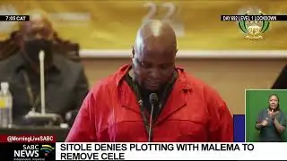 Sitole denies plotting with Malema to remove Cele