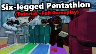 Six Legged Pentathlon ALL 5 GAMES TUTORIAL (Full Gameplay) INK GAME