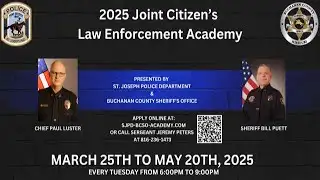 SJPD, Buchanan County Sheriff