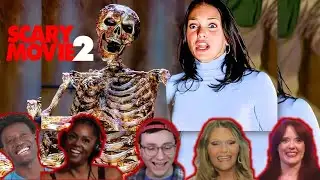 Skeleton Chase | Scary Movie 2 (2001)  - Best Reactions Compilation & Curious Facts