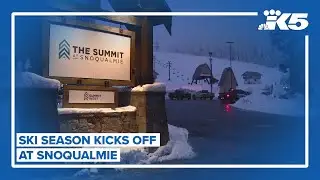 Ski season begins at Snoqualmie Pass