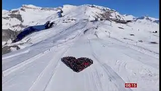 Skiers create heart-shaped tribute for Switzerland fire victims - 6/Jan/2026