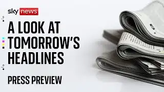 📰 Sky News Press Preview | Tuesday 3 September