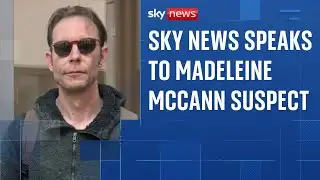 Sky News speaks to Madeleine McCann suspect Christian B