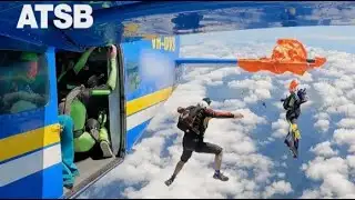 Skydiver Dangles at 15,000 Feet After Parachute Catches on Plane