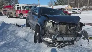 Slick roads lead to string of crashes in the Triad