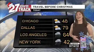 Slick spots this morning before heading into another quiet and mild day