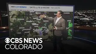 Small blast of rain and snow before another warming trend takes off