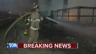 Small brush fire breaks out near Lindbergh Field