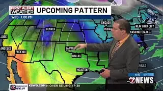 Small cooldown through midweek; temperatures hover 70° towards the weekend | 2/3 AM