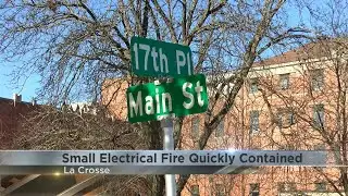 Small electrical fire prompts safety reminder in La Crosse