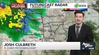 🌧️Small shower chances Monday, mostly dry & mild Tuesday through Friday