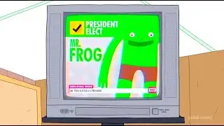 Smiling Friends: Mr  Frog Is Elected President