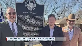 Smith County honors town with historical marker