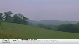 Smoke impacting HVAC system