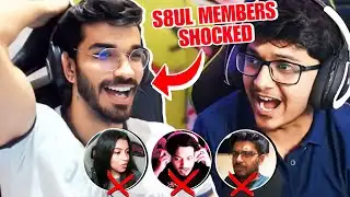 Snax & MortaL *SHOCKED* Every S8UL Members😳